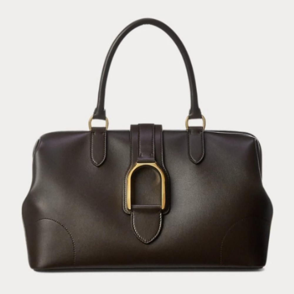 Ralph Lauren Welington Collection, Calfskin Doctor Bag, Dark Brown, 2022 - Picture 2 of 16